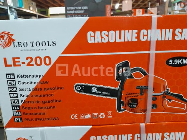 Leo tools le-200 benzine kettingzaag - afbeelding 1 van  4
