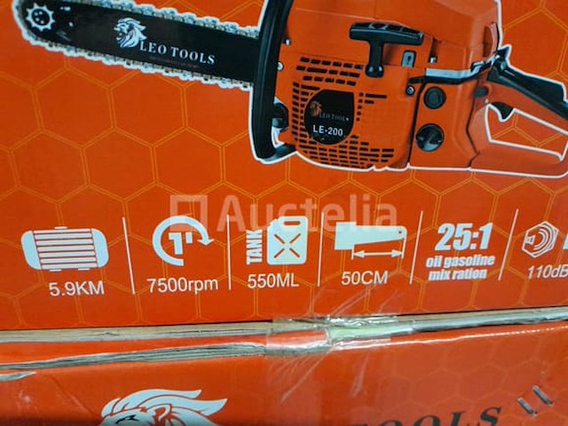 Leo tools le-200 benzine kettingzaag - afbeelding 4 van  4