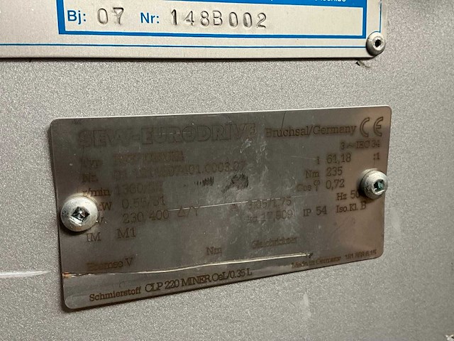 Leon torfs sew-eurodrive transportband - afbeelding 4 van  4