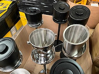 Leopold vienna diverse champagne/ijs koelers op standaard (8x) - afbeelding 4 van  7