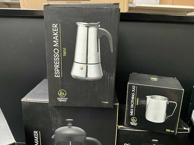 Leopold vienna koffie en thee keukengerei (9x) - afbeelding 2 van  9