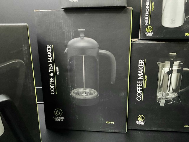 Leopold vienna koffie en thee keukengerei (9x) - afbeelding 3 van  9