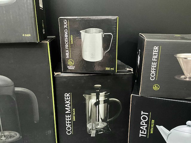 Leopold vienna koffie en thee keukengerei (9x) - afbeelding 4 van  9