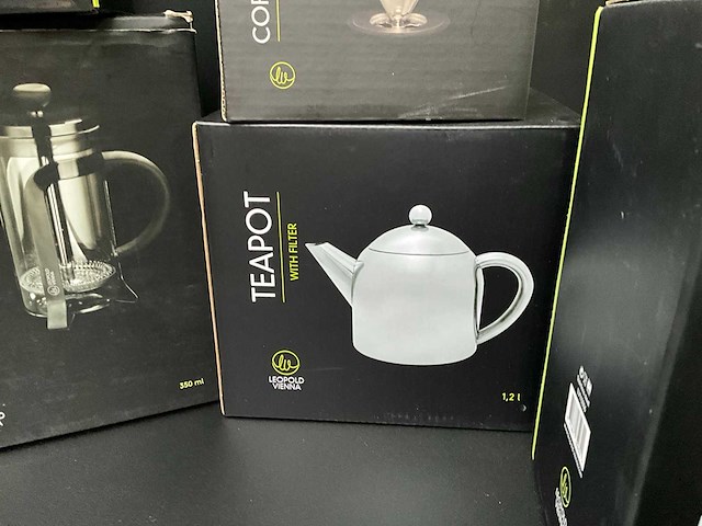 Leopold vienna koffie en thee keukengerei (9x) - afbeelding 6 van  9