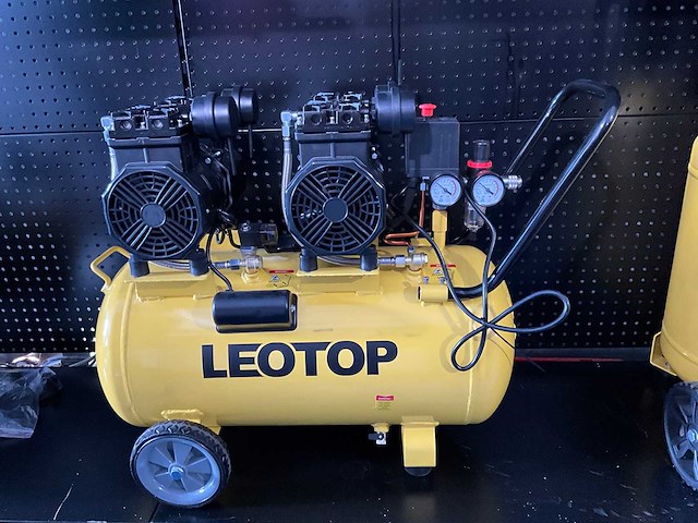 Leotop - 2026 - luchtcompressor low noise 50l - afbeelding 1 van  1
