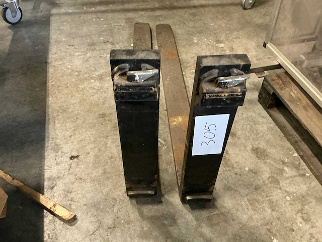 Lepel voor heftruck (2x) - afbeelding 2 van  3
