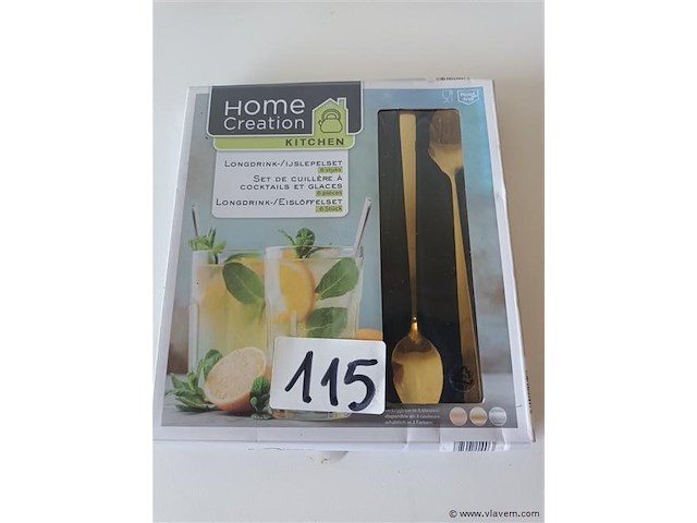 Lepelset. 6-delig - afbeelding 1 van  3