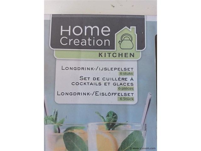 Lepelset. 6-delig - afbeelding 2 van  3