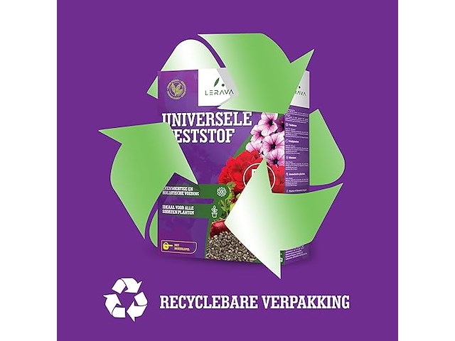 Lerava® universele meststof [biologisch] - 4x800g - afbeelding 2 van  6