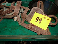 Leren halster voor paarden - afbeelding 2 van  3