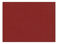 Leren hoekbank - rood - rechthoek - afbeelding 3 van  7