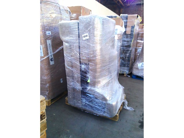 Leren hoekbank - taupe - linkerhoek - afbeelding 7 van  7