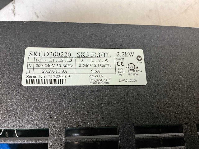Leroy somer skcd200220 sk3.5m/tl frequentieregelaar (2x) - afbeelding 5 van  6
