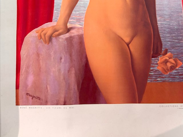 Les fleur du mal - magritte 1946 - afbeelding 4 van  4