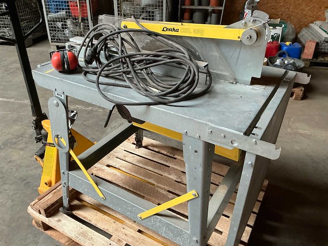 Lescha cbl 450 zaagtafel - afbeelding 2 van  7