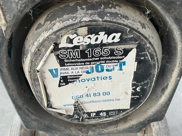 Lescha sm 165 s betonmolen - afbeelding 7 van  7