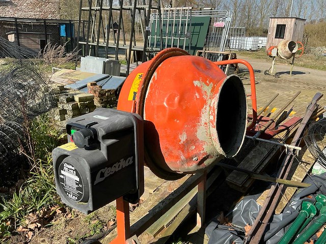 Lescha sm145s betonmolen - afbeelding 2 van  8
