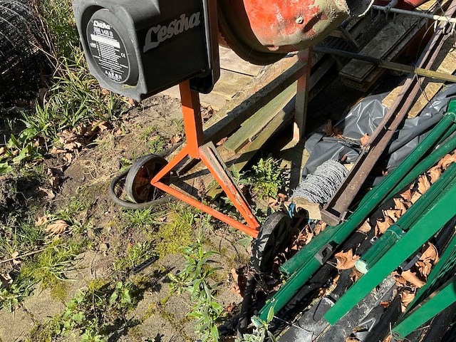 Lescha sm145s betonmolen - afbeelding 3 van  8