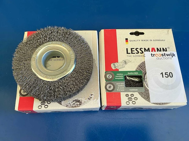 Lessmann diverse schuurborstel (5x) - afbeelding 1 van  3