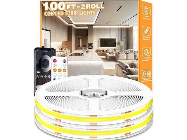 Letianpai cob-ledstripverlichting (30 m) - afbeelding 1 van  5