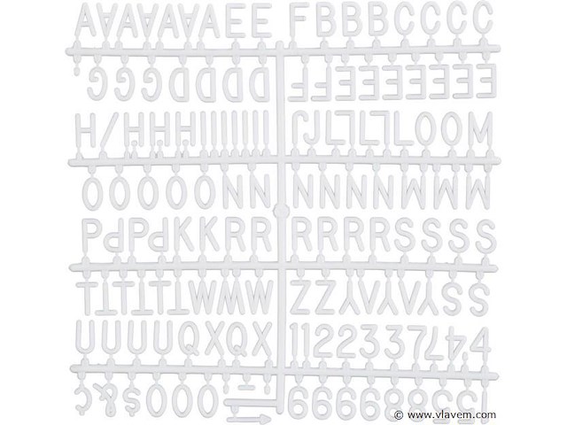 Letterbord 30x45cm - afbeelding 4 van  4