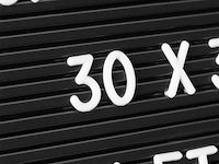 Letterbord - afbeelding 3 van  4