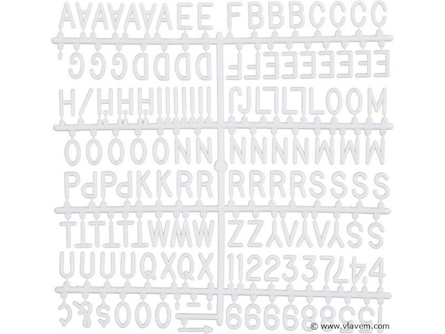 Letterbord - afbeelding 4 van  4