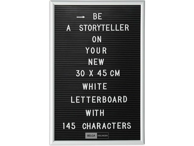 Letterbord - afbeelding 1 van  4