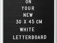 Letterbord - afbeelding 1 van  4
