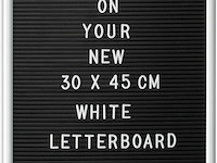 Letterbord - afbeelding 1 van  4