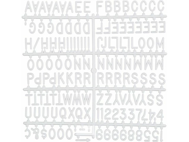Letterbord - afbeelding 4 van  4
