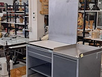 Letterkast inox met daglichtlamp