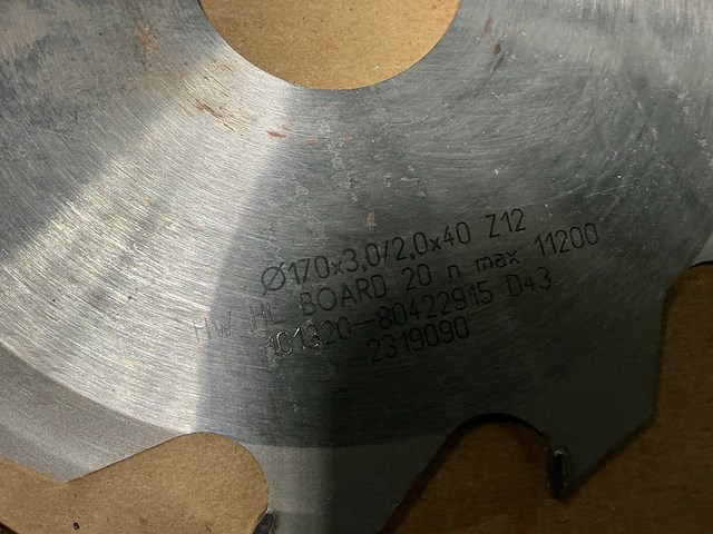 Leuco hout zaagblad (7x) - afbeelding 3 van  4