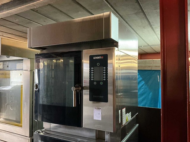 Leventi bakermat bm 4mm ng 4-laags cobisteamer/oven,gewicht 180 kg - afbeelding 1 van  4