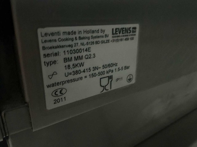 Leventi bm mmq2 b combisteamer - afbeelding 4 van  12