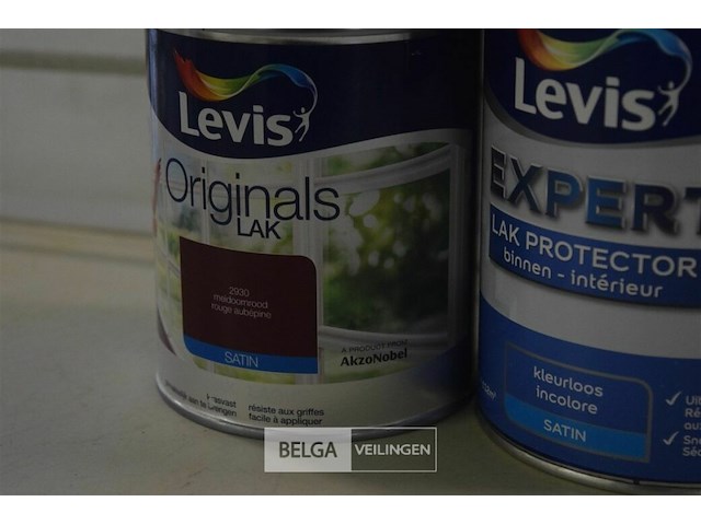 Levis diverse lakken & universele primer okergeel - afbeelding 4 van  4