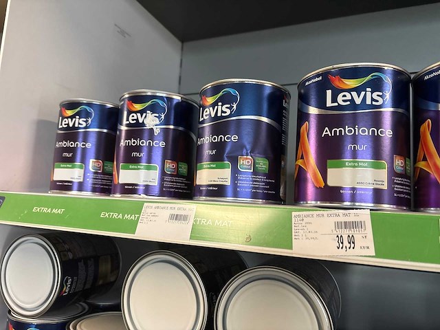 Levis diverse potten muurverf (80x) - afbeelding 6 van  14