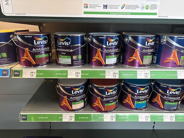 Levis diverse potten muurverf (80x) - afbeelding 8 van  14