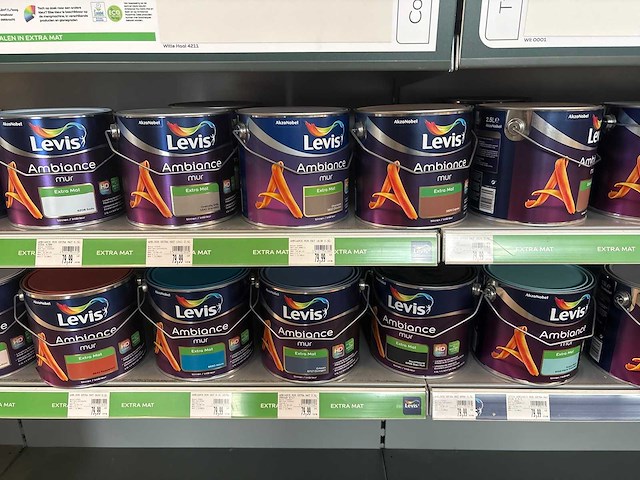 Levis diverse potten muurverf (80x) - afbeelding 9 van  14