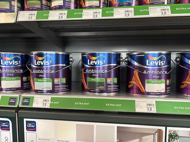 Levis diverse potten muurverf (80x) - afbeelding 14 van  14