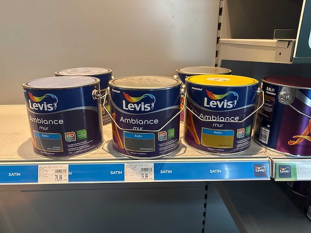 Levis diverse potten muurverf (80x) - afbeelding 4 van  10