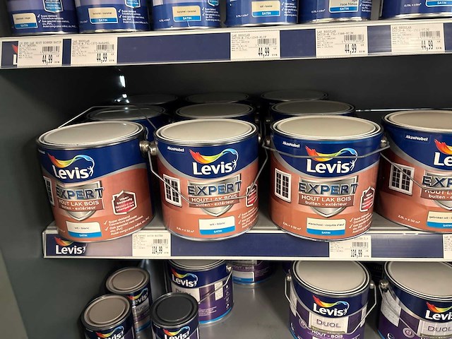 Levis diverse verf en houtlakken (110x) - afbeelding 17 van  20