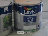 Levis muurverf 1x2,5l pompoenoranje, 1x2,5l zachtroze,1x2,5lnazomer - afbeelding 4 van  4