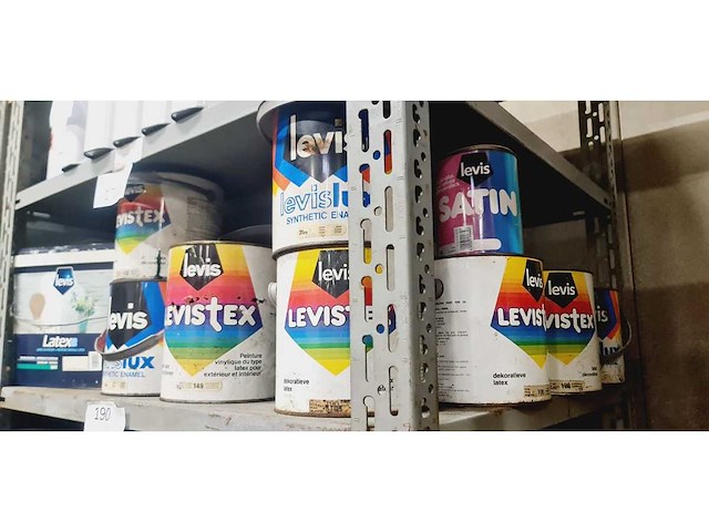 Levis verfpotten (10x) - afbeelding 1 van  8