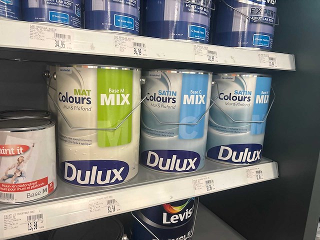 Levis/dulux/hammerite/xyladecor/touch diverse basislagen voor verf (98x) - afbeelding 3 van  16