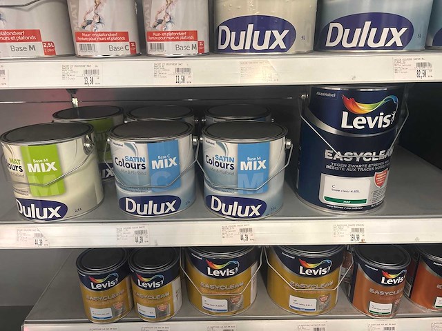 Levis/dulux/hammerite/xyladecor/touch diverse basislagen voor verf (98x) - afbeelding 4 van  16