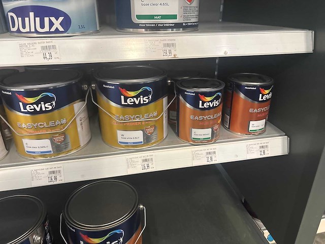 Levis/dulux/hammerite/xyladecor/touch diverse basislagen voor verf (98x) - afbeelding 5 van  16