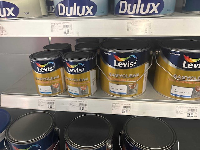 Levis/dulux/hammerite/xyladecor/touch diverse basislagen voor verf (98x) - afbeelding 6 van  16