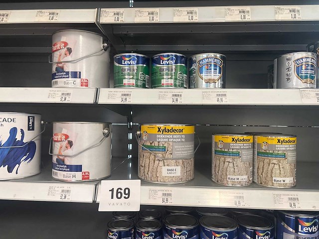 Levis/dulux/hammerite/xyladecor/touch diverse basislagen voor verf (98x) - afbeelding 10 van  16