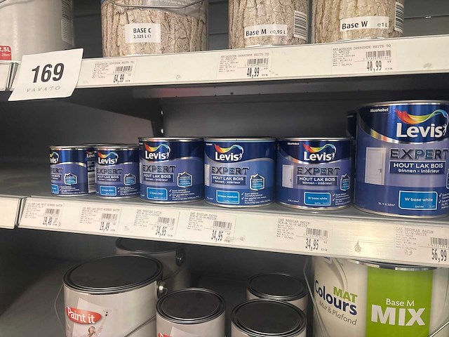 Levis/dulux/hammerite/xyladecor/touch diverse basislagen voor verf (98x) - afbeelding 14 van  16